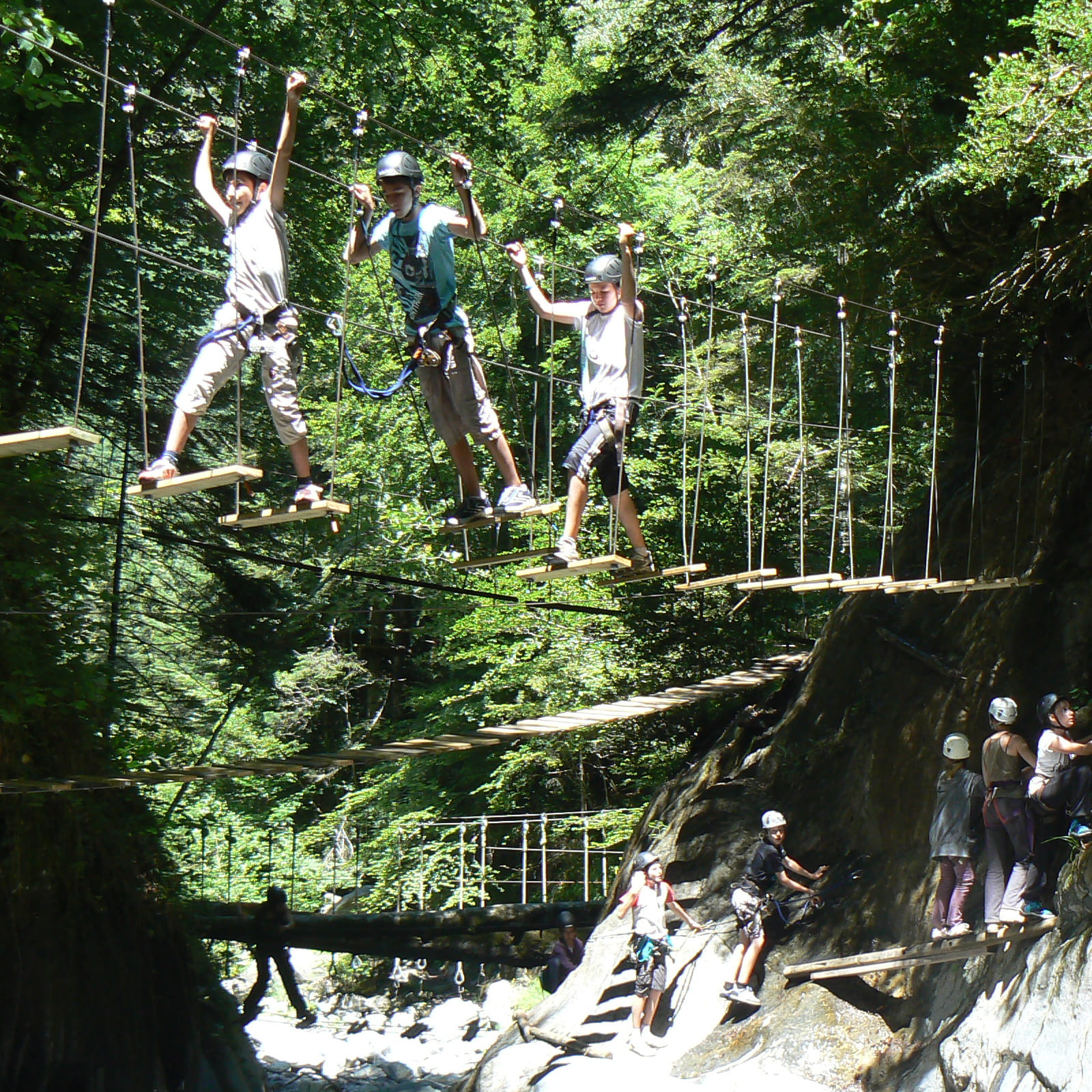 Activité parcours aventure du moudang